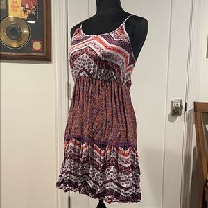 Mossimo Supply Co. Multicolor Patterned Sundress